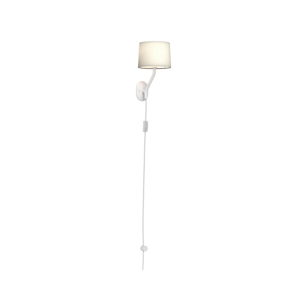 Astro Arbor Plug-In Matt White Wall Light