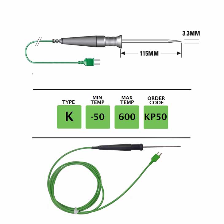 KP50 K Type Needle Probe