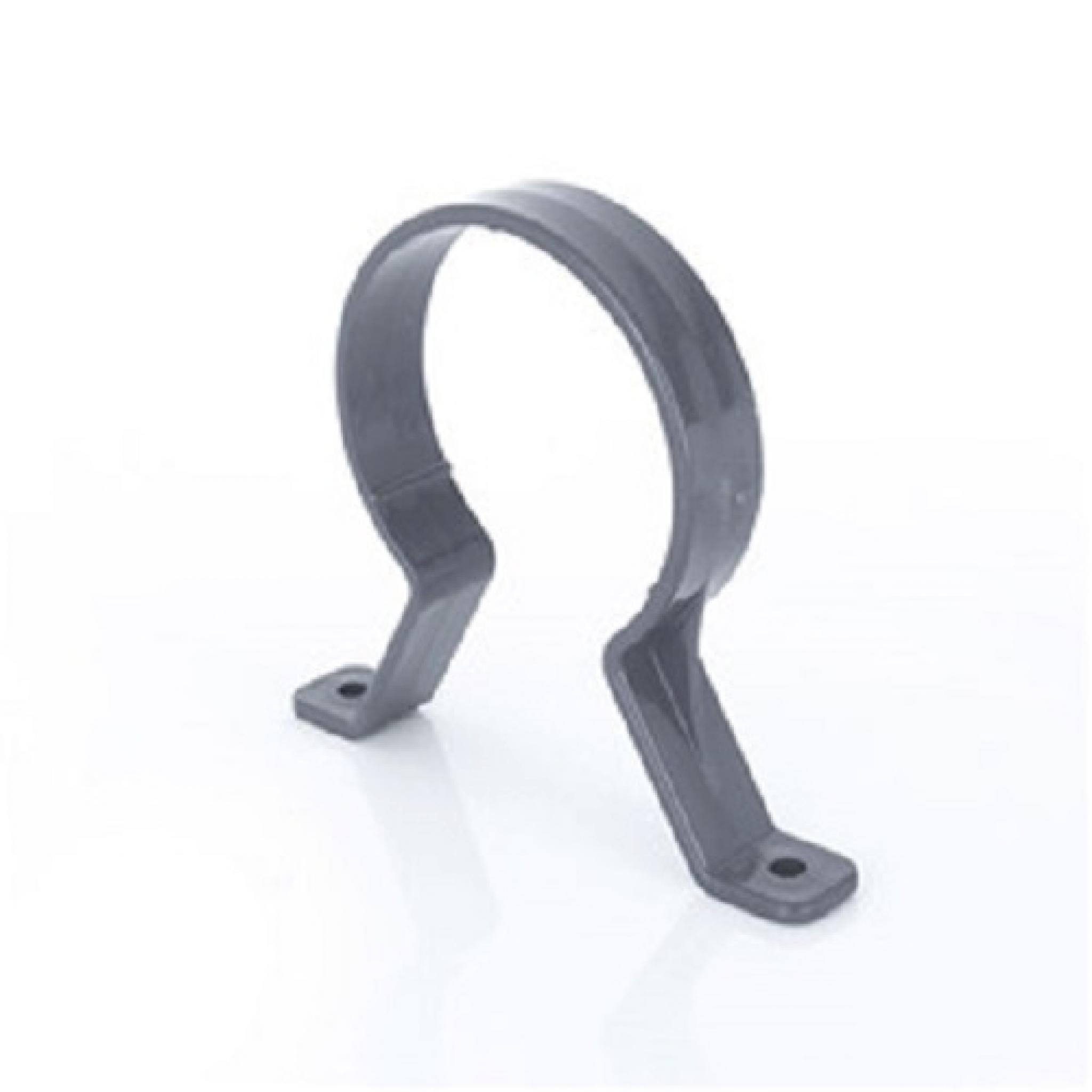 Anthracite Round Down Pipe Clips