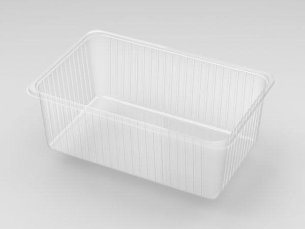 De-nested Rectangular Plain Biscuit Tray