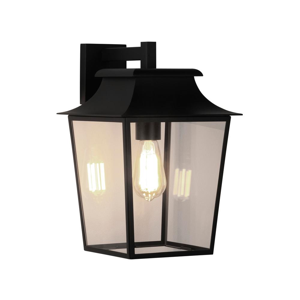 Astro Richmond Wall Lantern 254 Textured Black Wall Light