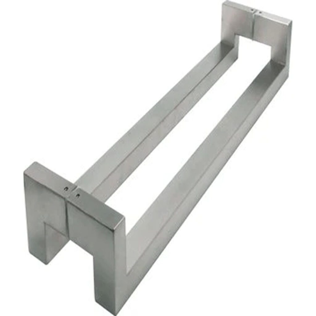 Stainless Steel Cranked Pull Handle (600mm Centres)