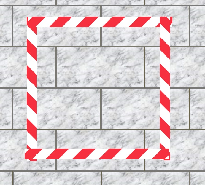 Hazard Warning Floor Tape