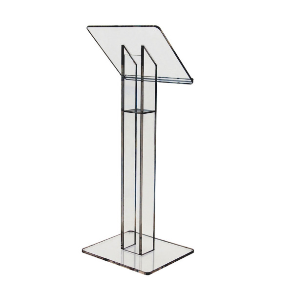 Budget Clear Acrylic Lectern