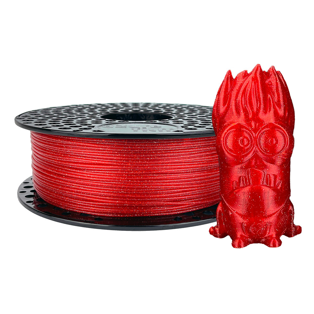 AzureFilm Glitter Red PLA 1.75mm 1Kg