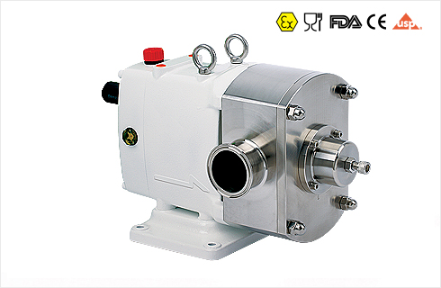 ZL Rotary Lobe Pump with integral pressure reliefr valve