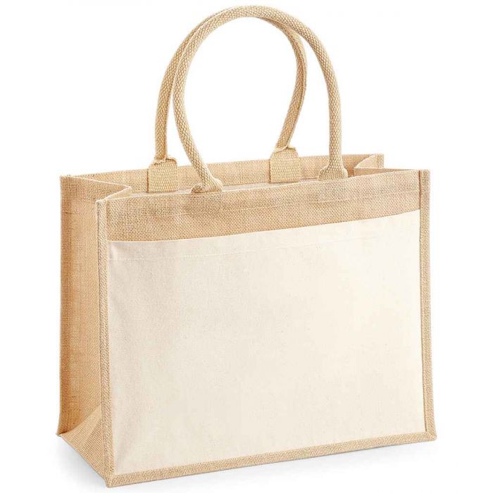 Westford Mill Pocket Jute Shopper