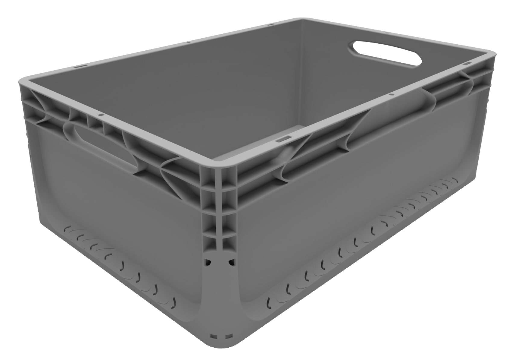 46 Litre Euronorm ECO Grey Stacking Container