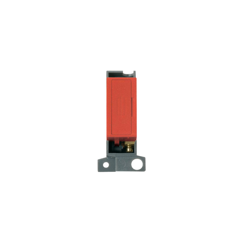 Click MiniGrid 13A Fused FCU Module Red