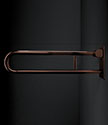 Copper Removable Hinged Grab Bar (154CP)