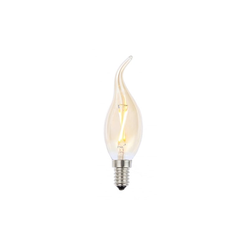 Forum LED Filament Candle Lamp E14 Tinted