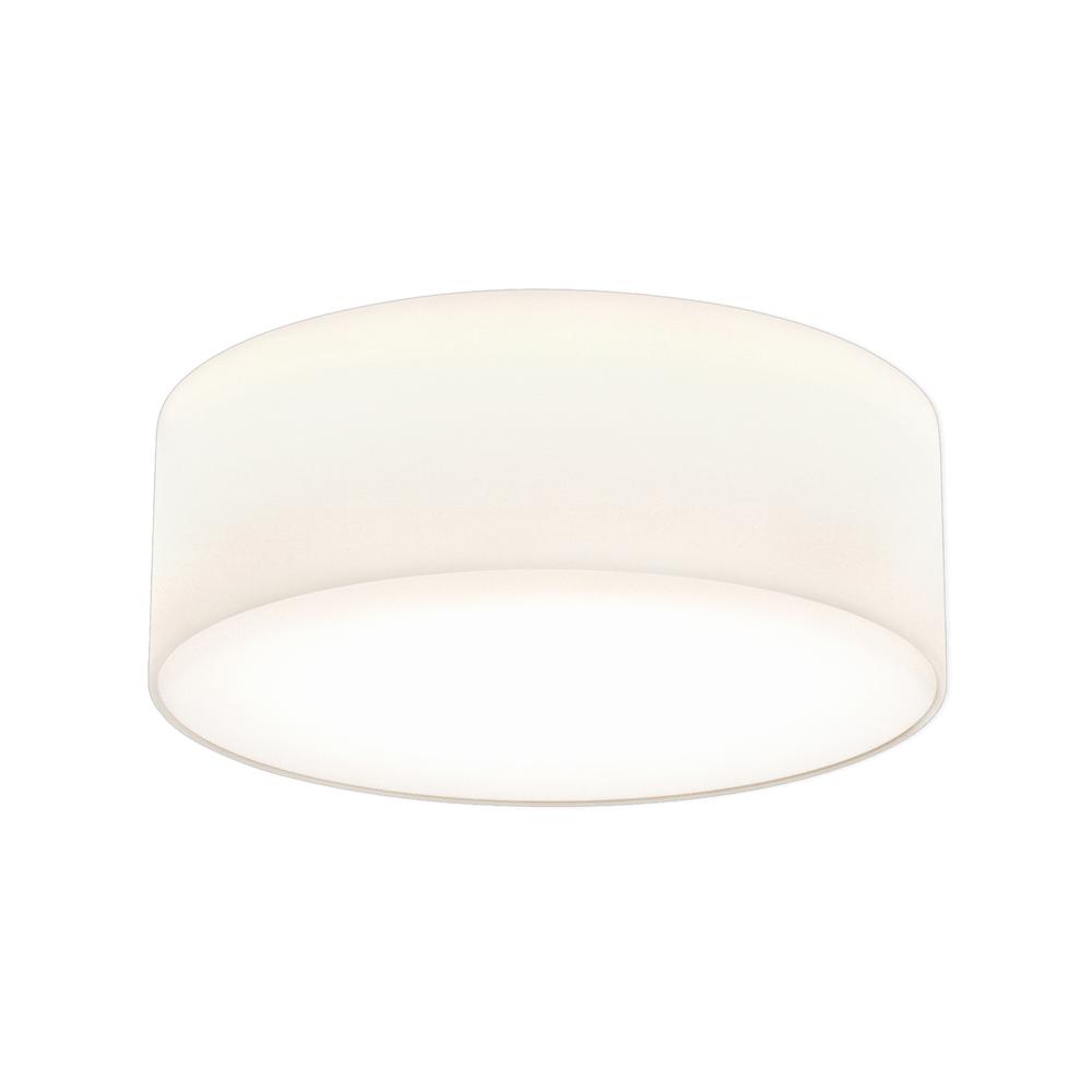 Astro Cambria 380 White Fabric Ceiling Light