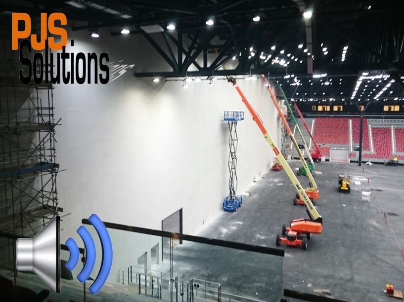 6m High &#34;AC&#34; 54 dB Acoustic Sound Reduction Systems