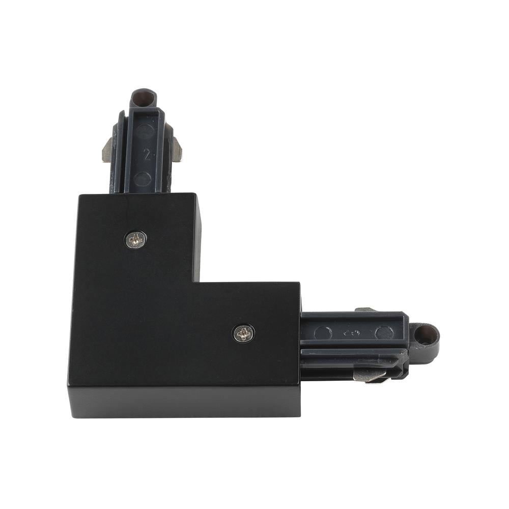 Astro 90° Corner Connector - Right Matt Black Track Accessory