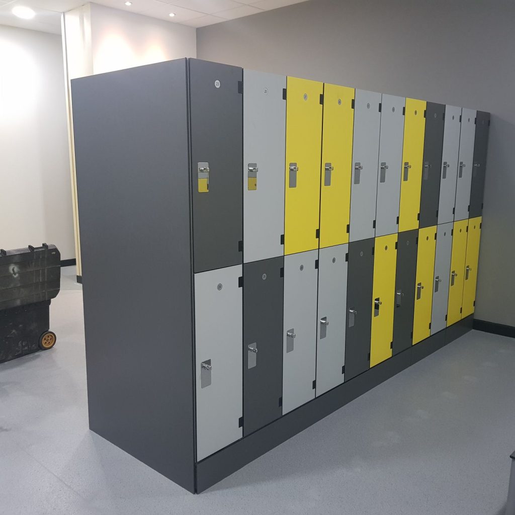 Changing Room Lockers For Tablets And Laptops