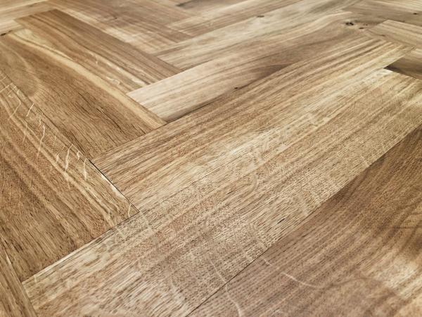 Introducing Our New - Solid English Oak Herringbone Parquet Flooring