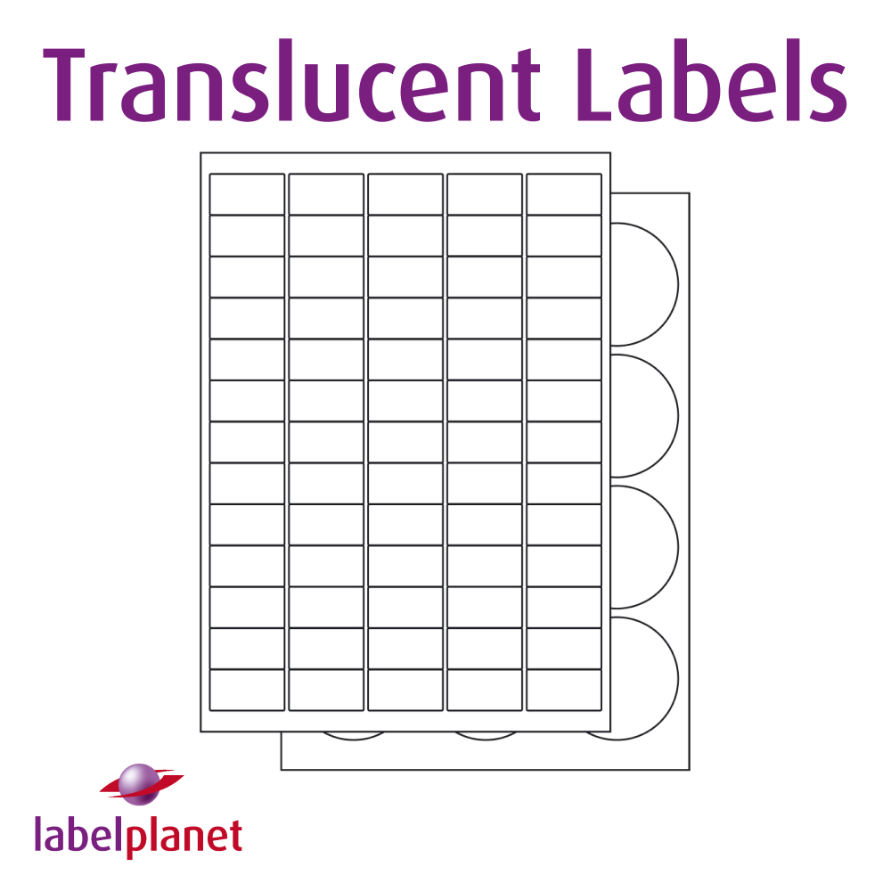 Translucent Labels