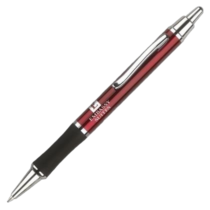 Symphony Metal Ballpoint Pen - Burgundy