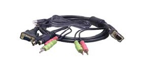 CSWUSBPS/218 Raritan 1.8 Mtr premium quality cable for one PS/2 computer with Audio