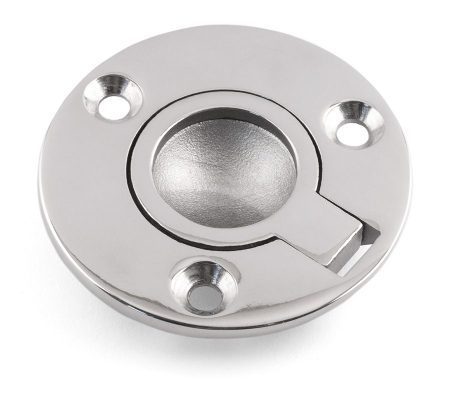 Round Flush Lifting Ring Pull - 316 / A4 Stainless Steel