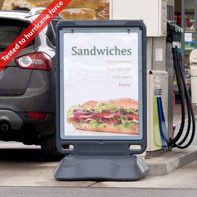 Manufacturers Of Advocate&#8482; Floor Standing Poster Display Sign