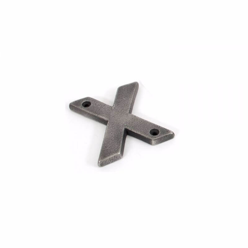 Anvil 83803X Antique Pewter Letter X