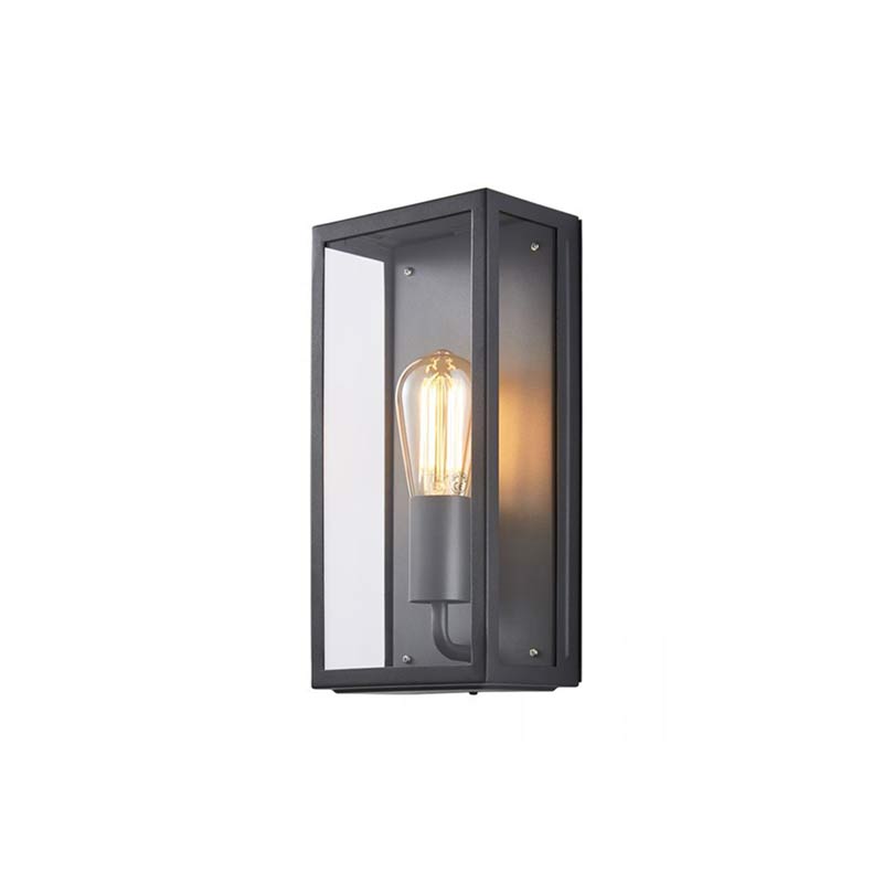 Forum Minerva Box Lantern E27 Anthracite