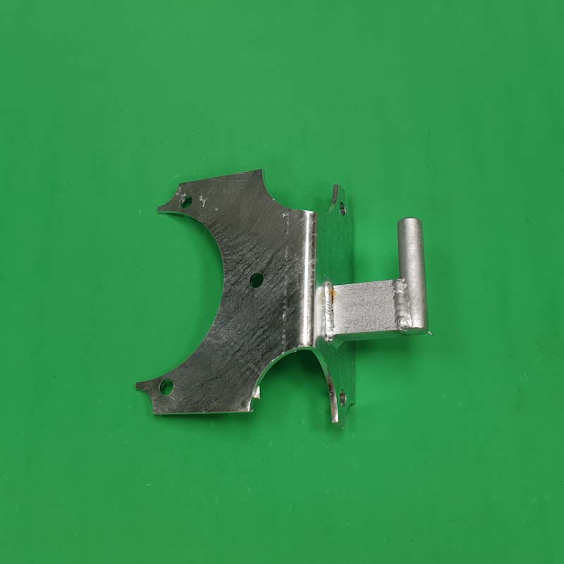 Heavy Duty Galvanised Corner Gate Hinge Plate Single L&#45;HAND