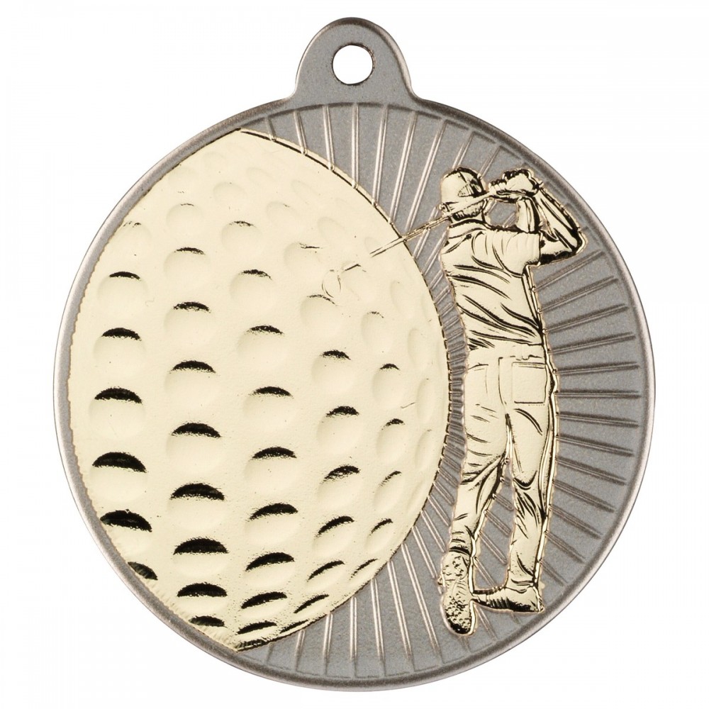 Double Sided Golf Medals - 50mm