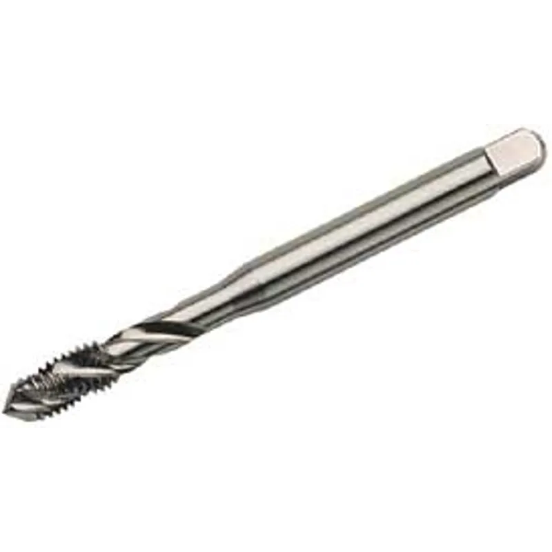 M 6x1 Metric Reinforced Shank HSS Spiral Flute Tap (DIN 371)