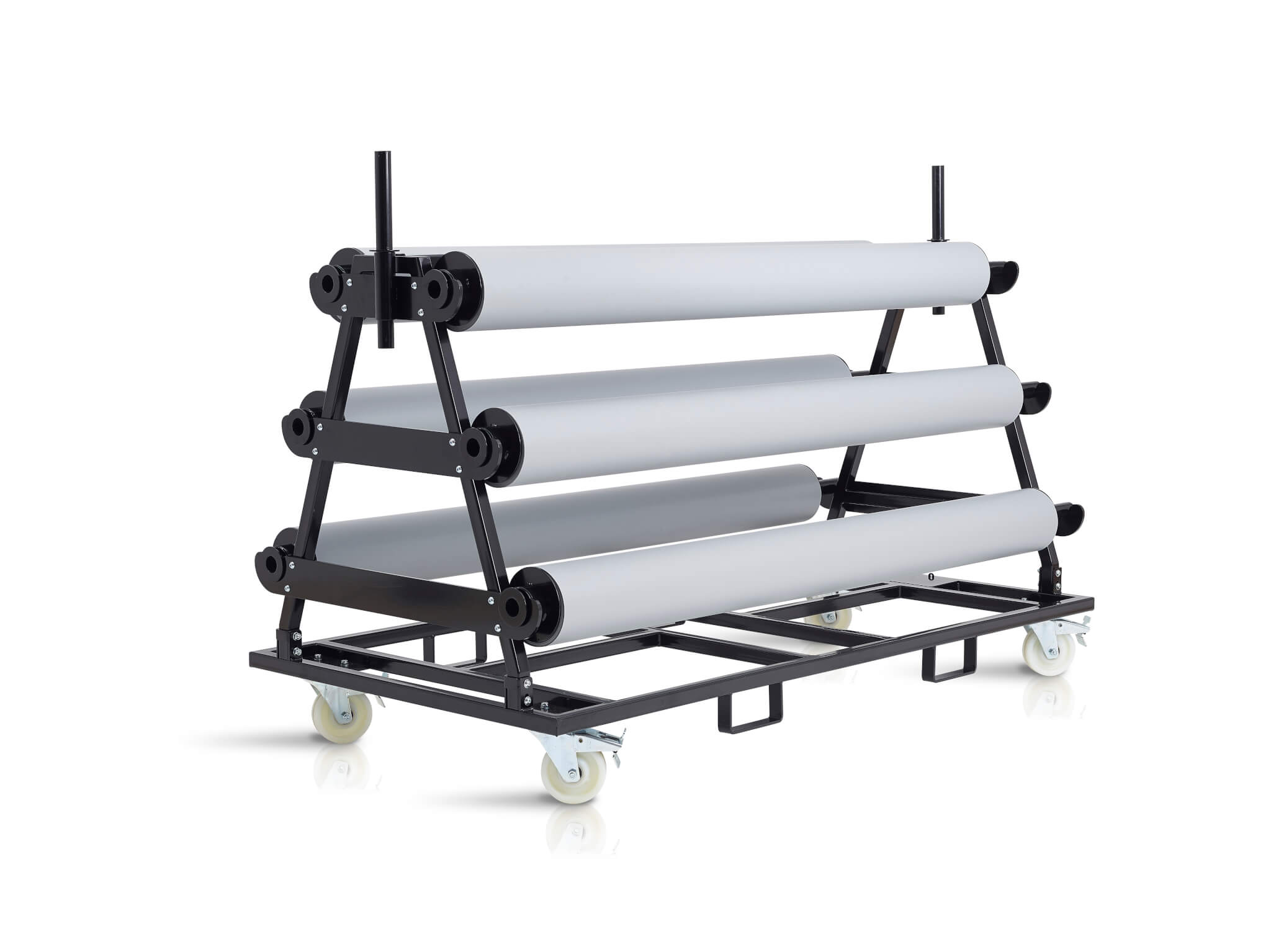 Harlequin vinyl roll cart