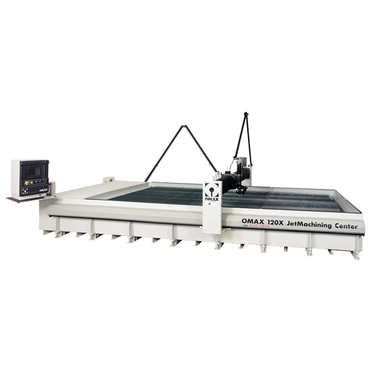 Suppliers of OMAX 120X Series Waterjet Cutting Systems UK