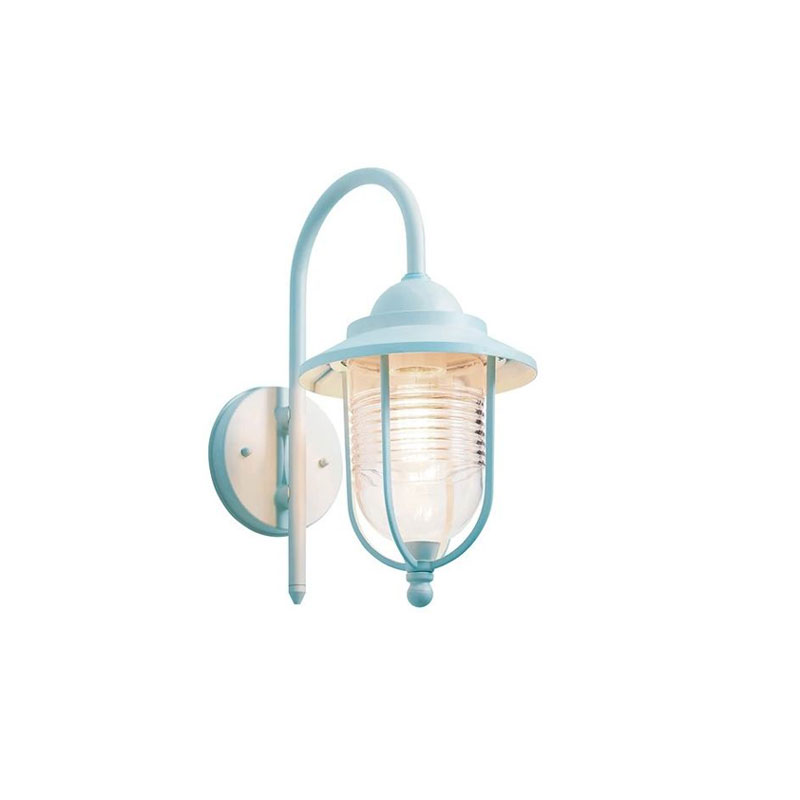 Forum Eris Fishermans Wall Lanterns E27 Pale Blue