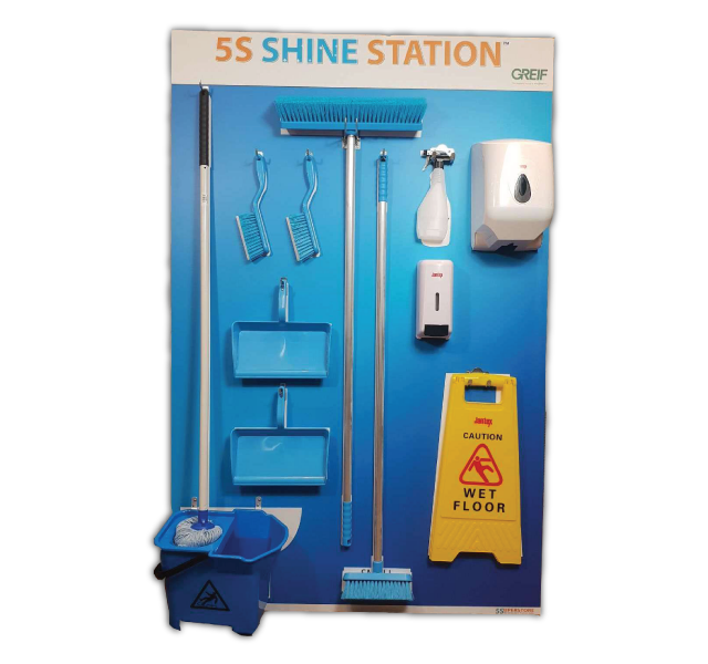 Industrial Cleaning Stations with Commercial Grade Tools
