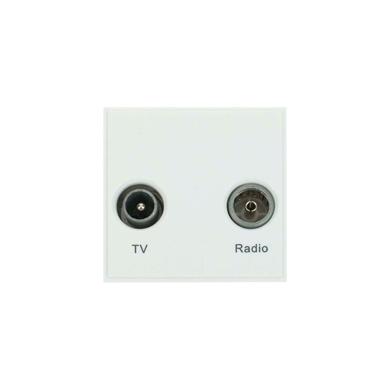 Click New Media Diplexed TV and Radio Module White