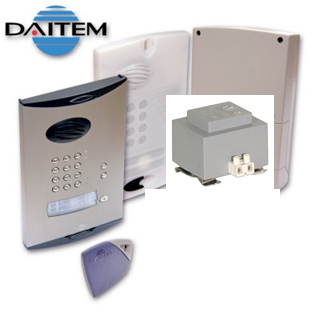 DAITEM Wireless Intercom with Keypad With Power Supply No Handset