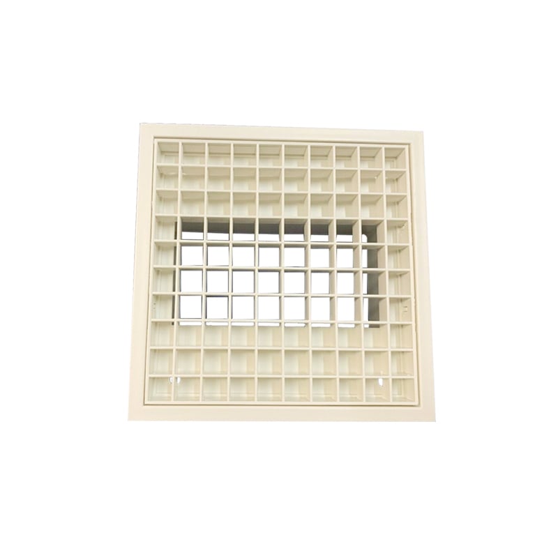 Manrose 100mm 4" Square Spigot Ducting Egg Crate Wall Grille