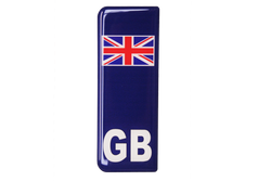 Gel Badges/Flags For Standard UK Number Plates