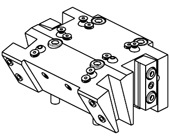 Axial driven tool H&#61;85mm - 12,000rpm