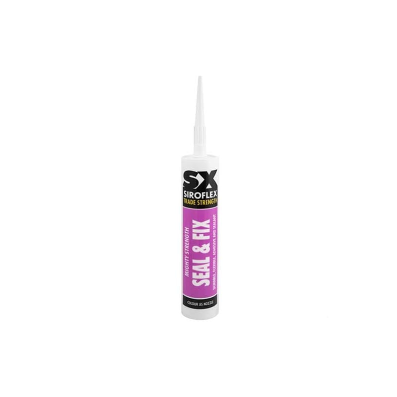 Unicrimp SX Mighty Strength Seal & Fix White Adhesive 290ml