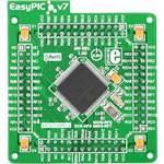 EasyPIC FUSION v7 MCU card with DSPIC33FJ256GP710A