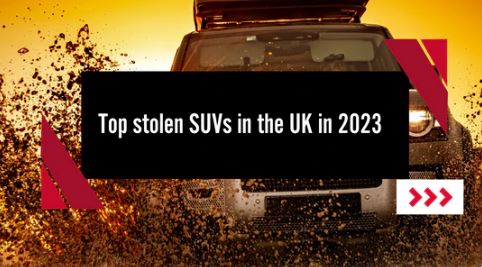 Top Stolen SUVs in the UK in 2023