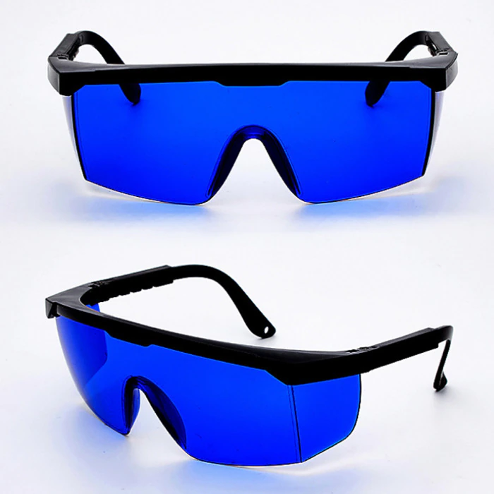 Light Protection Laser Safety Glasses - Blue