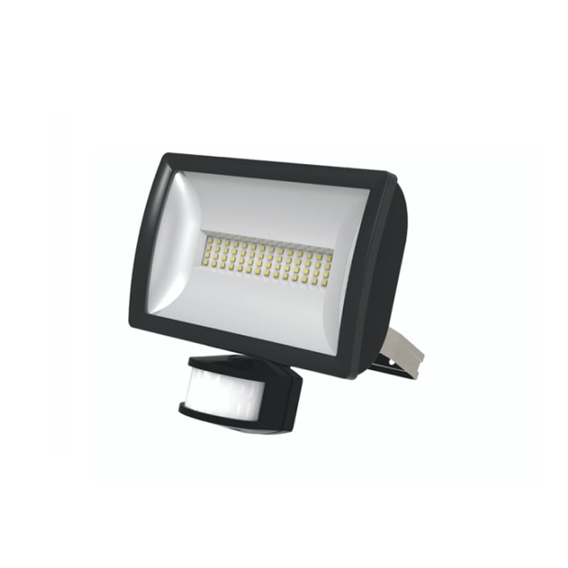 TimeGuard Wide Angle 20W PIR LED Floodlight Black