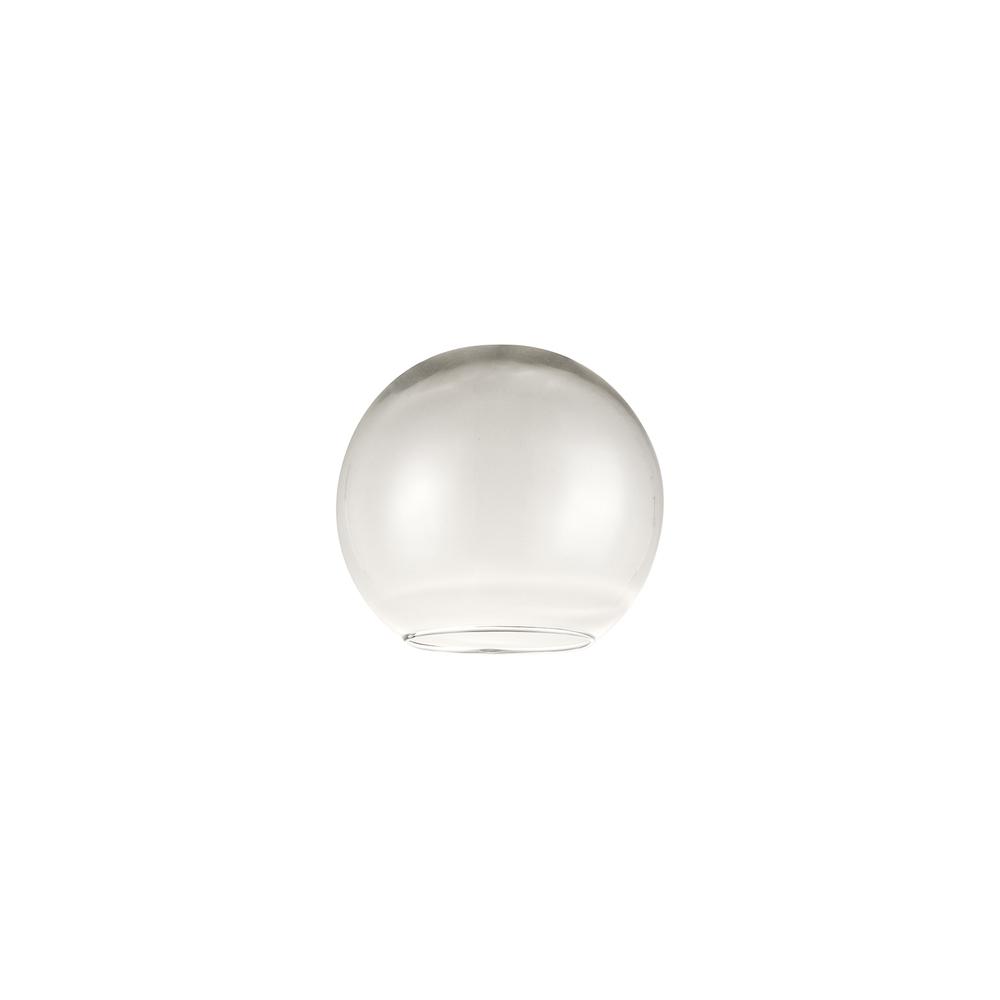 Luxuria Glorelle Round 19cm Glass Shade (E) Clear