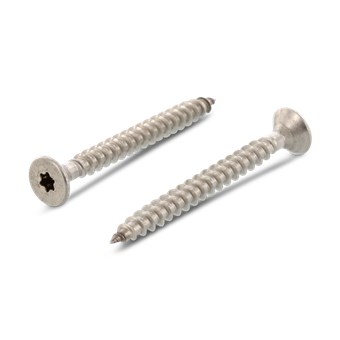 A2 T20 Torx CSK F.T Chipboard Screws 4x25mm