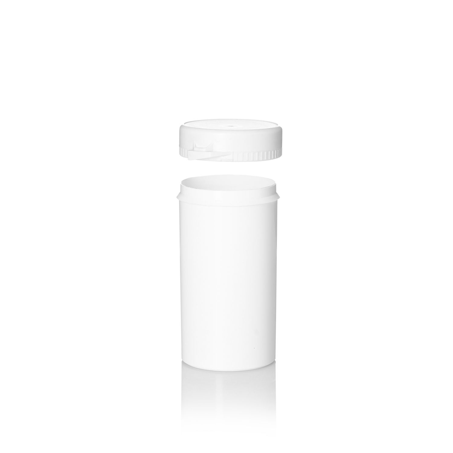 Stockists Of 160ml White PP Tamper Evident Snapsecure Jar