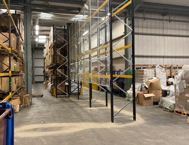 Industrial Warehouse Safety Mesh