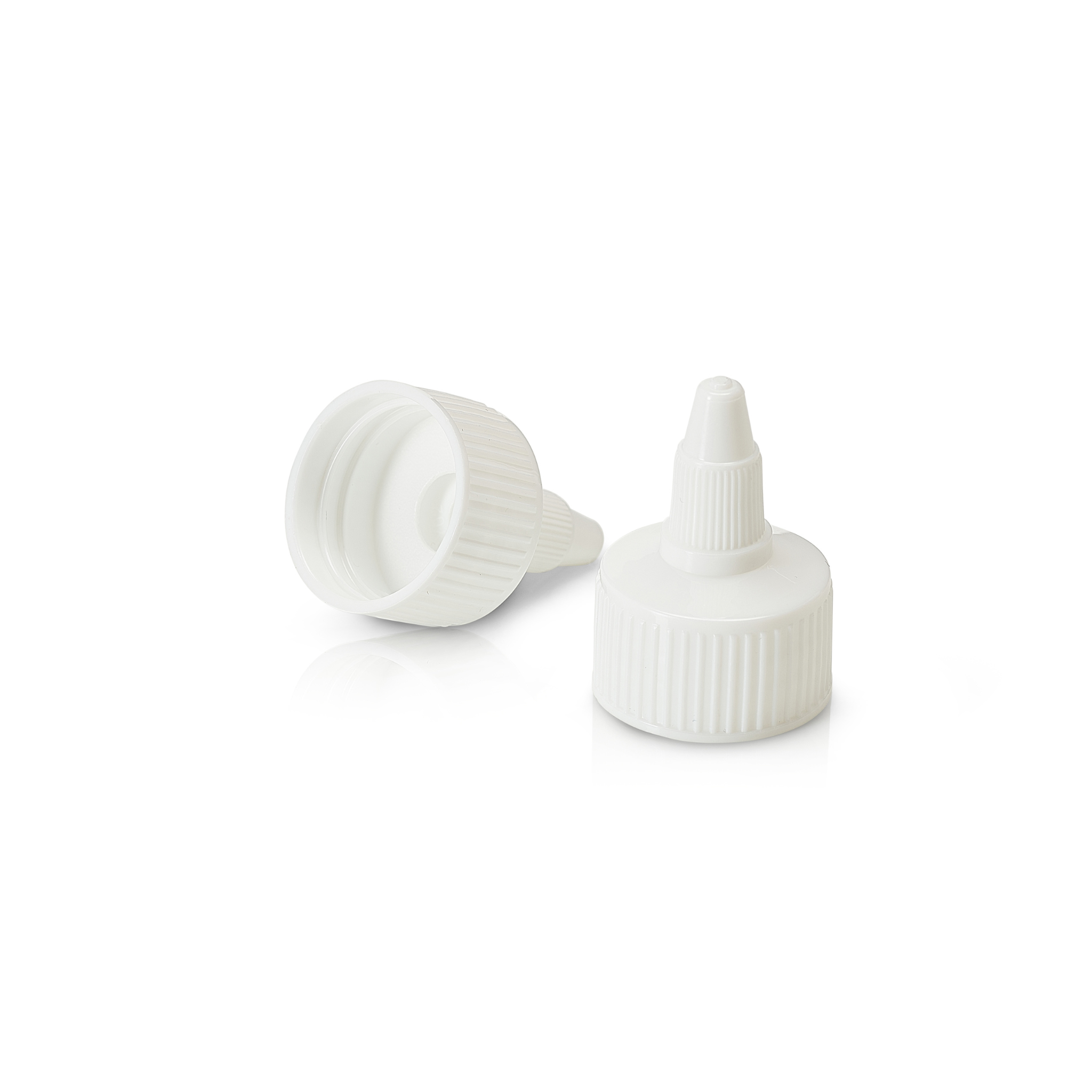 Stockists Of 28/410 White Twist Top Spout 