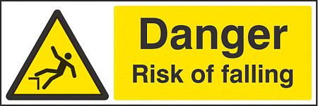 Danger risk of falling